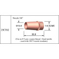 Tweco Mig Fackel Schweißdüse 25CT-62